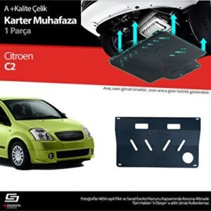 Citroën C2 Çelik Karter Muhafaza Koruma 2003-2009 - S-Dizayn