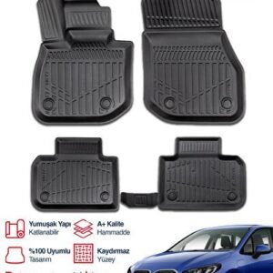 BMW 2 Serisi U06 Active Tourer 3D Pro Havuzlu Paspas 2021 ve Üzeri - S-Dizayn (EKT-002681)