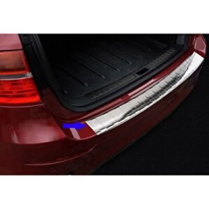 BMW X6 E71 Krom Arka Tampon Eşiği 2007-2018 - S-Dizayn