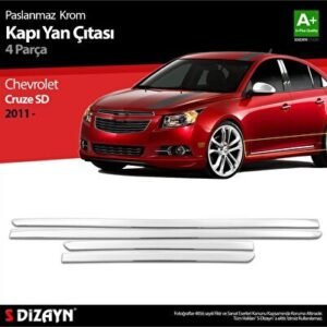 Chevrolet Cruze Sedan Krom Kapı Yan Çıtası - S-Dizayn (EKT-002879)