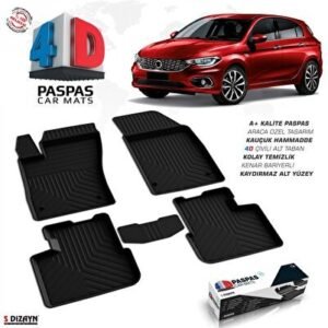 Fiat Egea Hatchback 4D Havuzlu Paspas 2015-2020 - S-Dizayn