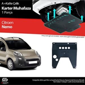 Citroën Nemo Çelik Karter Muhafaza Koruma 2008-2017 - S-Dizayn