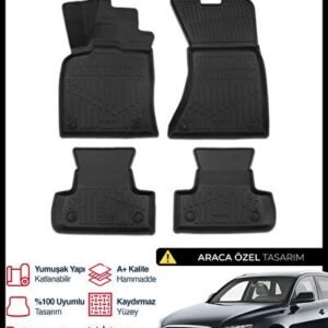 Audi Q5 3D Pro Havuzlu Paspas 2009-2017 - S-Dizayn