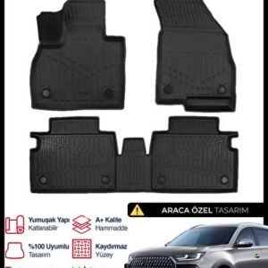 Chery Tiggo 7 Makyajlı 3D Pro Havuzlu Paspas 2025 ve Üzeri - S-Dizayn