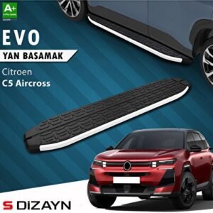 Citroën E-C5 Aircross Elektrikli Evo Alüminyum Yan Basamak 193 cm 2024 ve Üzeri CI-E - S-Dizayn