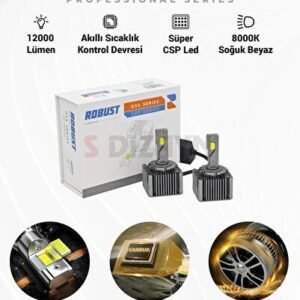 D3S LED Xenon / 60W / 12000 LM / 8000K - S-Dizayn