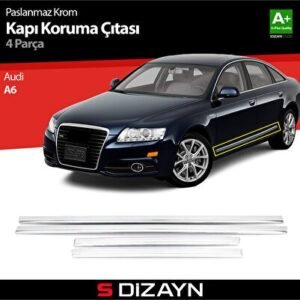 Audi A6 Kapı Koruma Çıtası Krom 2012-2018 - S-Dizayn