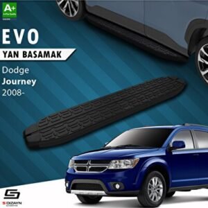 Dodge Journey Evo Siyah Yan Basamak 183 cm 2008-2020 - S-Dizayn