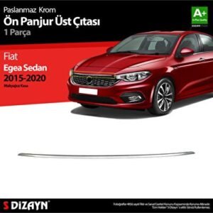 Fiat Egea Sedan Krom Ön Panjur Üst Çıtası - S-Dizayn