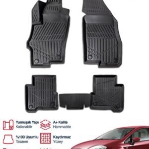 Fiat Linea 3D Pro Havuzlu Paspas 2007-2018 - S-Dizayn (EKT-003720)