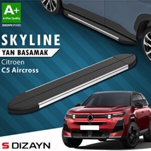 Citroën E-C5 Aircross Elektrikli Skyline Krom Yan Basamak 193 cm 2024 ve Üzeri CI-EC - S-Dizayn