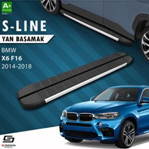 BMW X6 F16 S-Line Alüminyum Yan Basamak 193 cm 2014-2018 - S-Dizayn