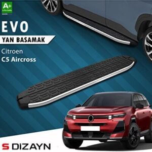 Citroën E-C5 Aircross Elektrikli Evo Krom Yan Basamak 193 cm 2024 ve Üzeri - S-Dizayn