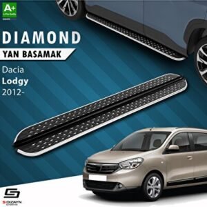 Dacia Lodgy Diamond Krom Yan Basamak 203 cm 2012 ve Üzeri - S-Dizayn