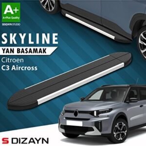 Citroën C3 Aircross 2 Skyline Alüminyum Yan Basamak 183 cm 2024 ve Üzeri - S-Dizayn