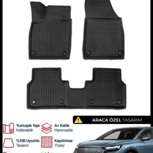 Audi Q4 E-Tron 3D Pro Havuzlu Paspas 2021 ve Üzeri - S-Dizayn (EKT-004206)