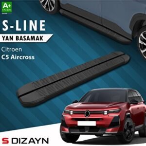 Citroën E-C5 Aircross Elektrikli S-Line Siyah Yan Basamak 193 cm 2024 ve Üzeri CI-EC - S-Dizayn