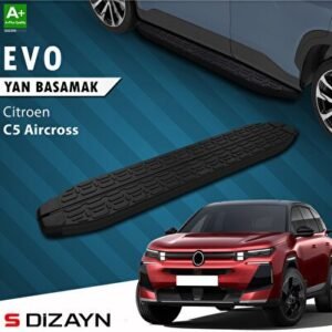 Citroën E-C5 Aircross Elektrikli Evo Siyah Yan Basamak 193 cm 2024 ve Üzeri - S-Dizayn