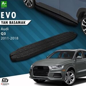 Audi Q3 8U Evo Siyah Yan Basamak 173 cm 2011-2018 - S-Dizayn