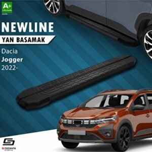 Dacia Jogger NewLine Siyah Yan Basamak 213 cm 2022 ve Üzeri - S-Dizayn