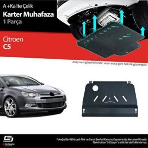 Citroën C5 1.6 Otomatik Ve Manuel Vites Çelik Karter Muhafaza Koruma 2008-2017 CI - S-Dizayn