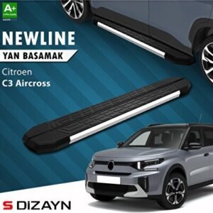 Citroën C3 Aircross 2 NewLine Krom Yan Basamak 183 cm 2024 ve Üzeri - S-Dizayn