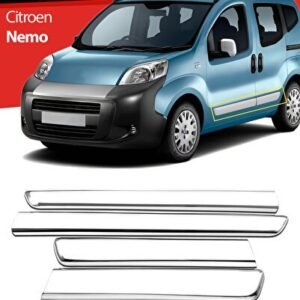 Citroën Nemo Krom Yan Kapı Çıtası 4 Parça 2008-2017 - S-Dizayn