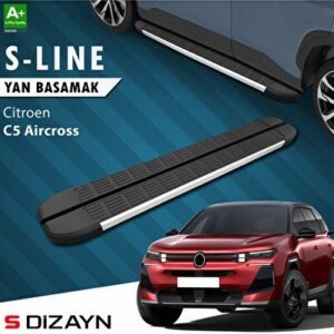 Citroën E-C5 Aircross Elektrikli S-Line Alüminyum Yan Basamak 193 cm 2024 ve Üzeri C - S-Dizayn