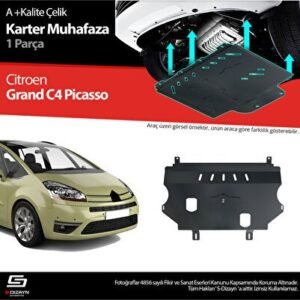 Citroën C4 G. Picasso Çelik Karter Muhafaza Koruma 2006-2013 - S-Dizayn