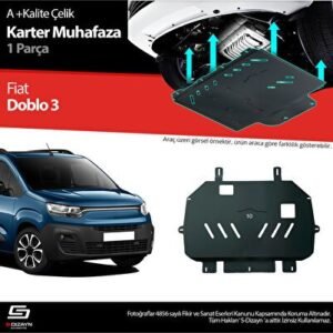 Fiat Doblo Çelik Karter Muhafaza Koruma 2023 ve Üzeri - S-Dizayn