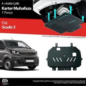 Fiat Scudo 2.0 Çelik Karter Muhafaza Koruma 2020 ve Üzeri FI-SCD-CKM - S-Dizayn