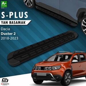 Dacia Duster 2 S-Plus Siyah Yan Basamak 173 cm 2018-2023 - S-Dizayn