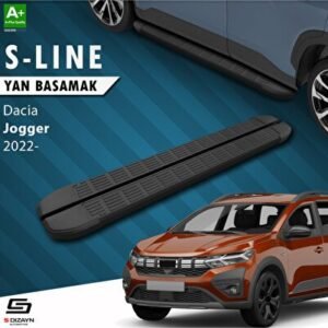 Dacia Jogger S-Line Siyah Yan Basamak 213 cm 2022 ve Üzeri - S-Dizayn (EKT-004711)