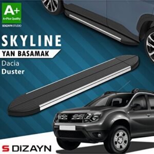 Dacia Duster Skyline Krom Yan Basamak 173 cm 2009-2018 - S-Dizayn