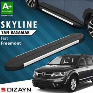 Fiat Freemont Skyline Alüminyum Yan Basamak 183 cm 2010-2020 - S-Dizayn (EKT-004824)