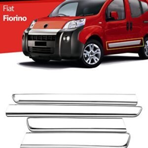 Fiat Fiorino Krom Yan Kapı Çıtası 4 Parça 2008-2016 - S-Dizayn