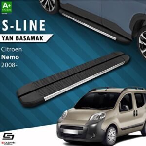 Citroën Nemo S-Line Krom Yan Basamak 173 cm 2008-2017 - S-Dizayn