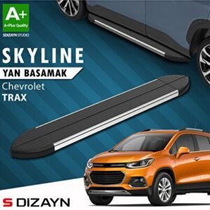 Chevrolet Trax Skyline Krom Yan Basamak 163 cm 2013-2022 - S-Dizayn
