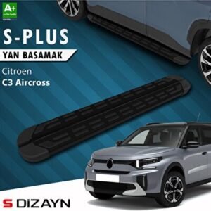 Citroën C3 Aircross 2 S-Plus Siyah Yan Basamak 183 cm 2024 ve Üzeri - S-Dizayn