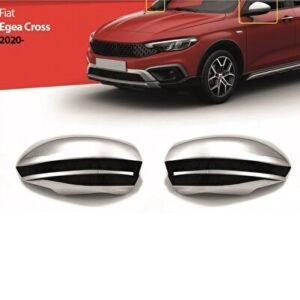 Fiat Egea Cross Sağ Sol Ayna Kapağı Takım 2020 ve Sonrası Uyumlu - S-Dizayn