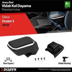 Dacia Duster 2 Kol Dayama Kolçak ABS Vidalı Gri 2018-2023 - S-Dizayn