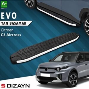 Citroën C3 Aircross 2 Evo Alüminyum Yan Basamak 183 cm 2024 ve Üzeri - S-Dizayn
