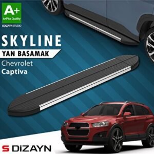 Chevrolet Captiva Skyline Krom Yan Basamak 183 cm 2006-2018 - S-Dizayn