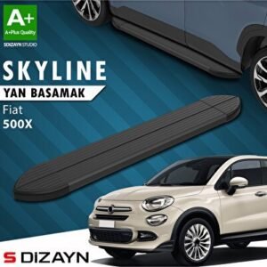 Fiat 500X Skyline Siyah Yan Basamak 173 cm 2014 ve Üzeri - S-Dizayn