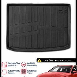 Audi A3 Hatchback 3D Pro Bagaj Havuzu Üst Bagaj 2020 ve Üzeri - S-Dizayn (EKT-004954)