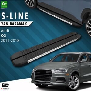 Audi Q3 8U S-Line Krom Yan Basamak 173 cm 2011-2018 - S-Dizayn