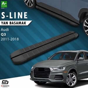 Audi Q3 8U S-Line Siyah Yan Basamak 173 cm 2011-2018 - S-Dizayn