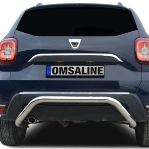 Dacia Duster Pars Arka Koruma Çap 60 mm Krom AdBlue 2018-2024 Arası - OMSA