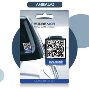 Bul Beni QR Araç Cam Etiketi Karekod Numaratör - OMSA (EKT-015096)
